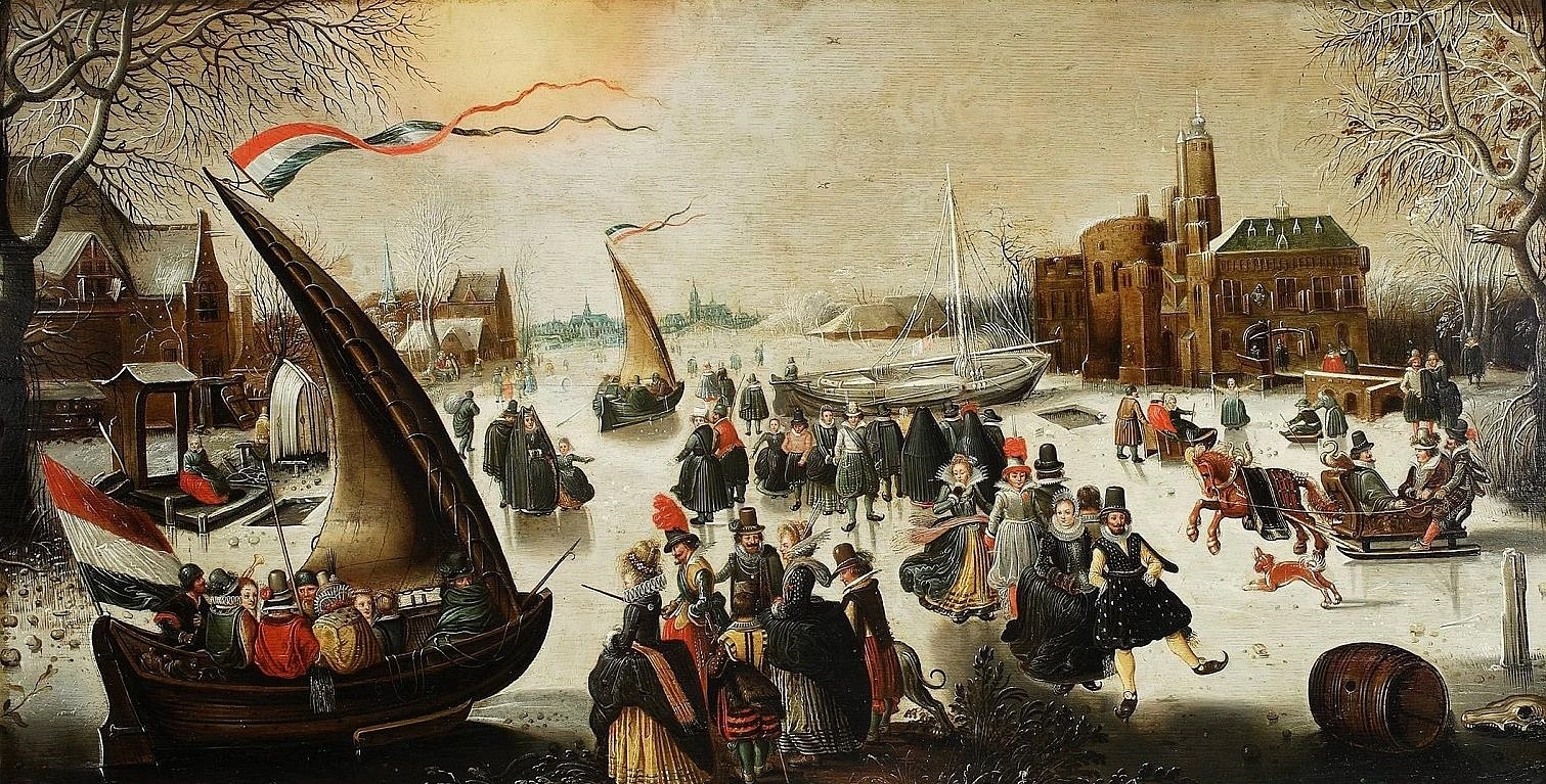 Paesaggio con pattinatori - National Museum in Warsaw